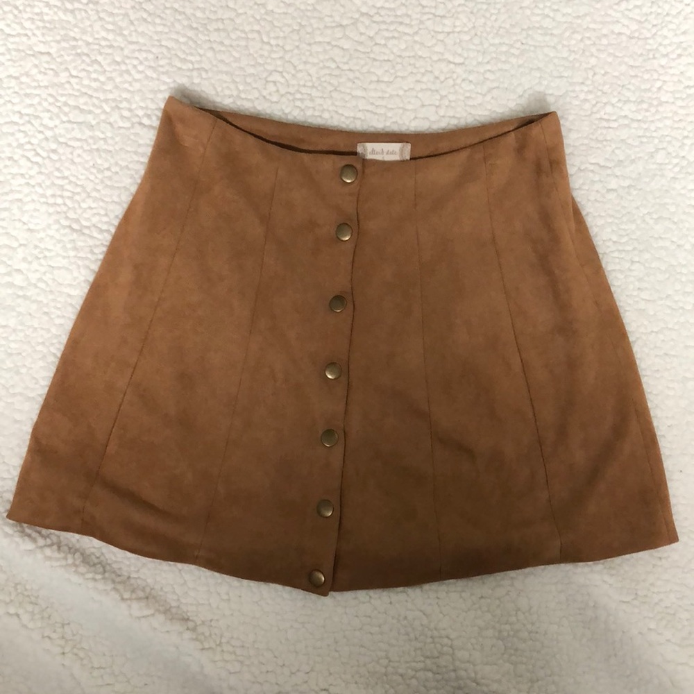 Altar’d State Carmel button down skirt